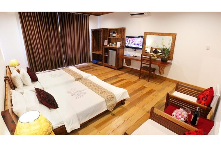 Phòng Luxury Twin Garden View